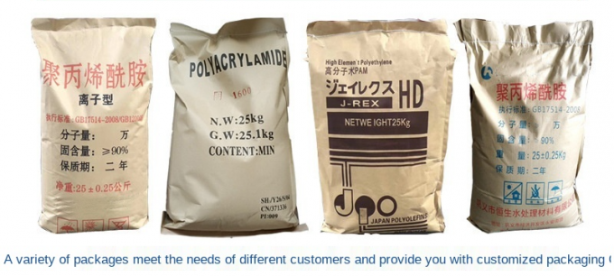 स्विमिंग पूल के लिए cationic polyelectrolyte flocculant polyacrylamide पाउडर msds cationic बहुलक 14