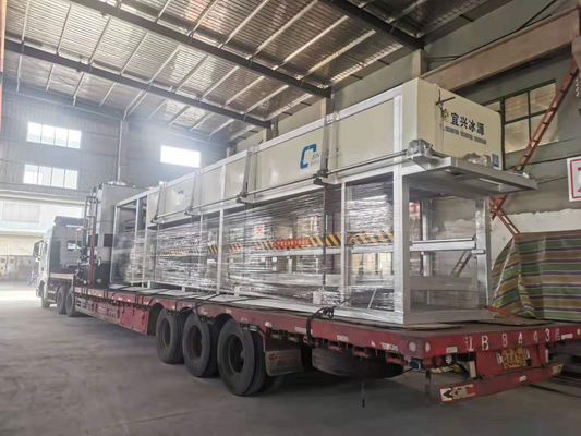 रेफ्रिजरेटर के लिए 20T ब्लॉक आइस मशीन मेकिंग आइस ब्लॉक मशीन डायरेक्ट कूलिंग कमर्शियल टाइप