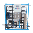 शुद्ध पानी के लिए सरल ऑपरेशन स्वचालित आरओ जल उपचार प्रणाली 3000 एल / एच