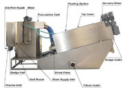 अपशिष्ट जल उपचार के लिए हाई पोटेंसी स्क्रू टाइप स्लज डीवाटरिंग मशीन